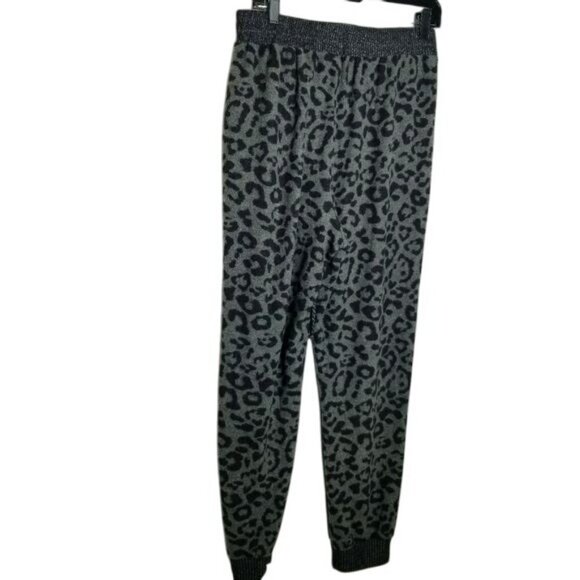 Fade By BKE Womens Leopard Print Jogger Pants Size‎ M Polyester Rayon Blend - Picture 2 of 10